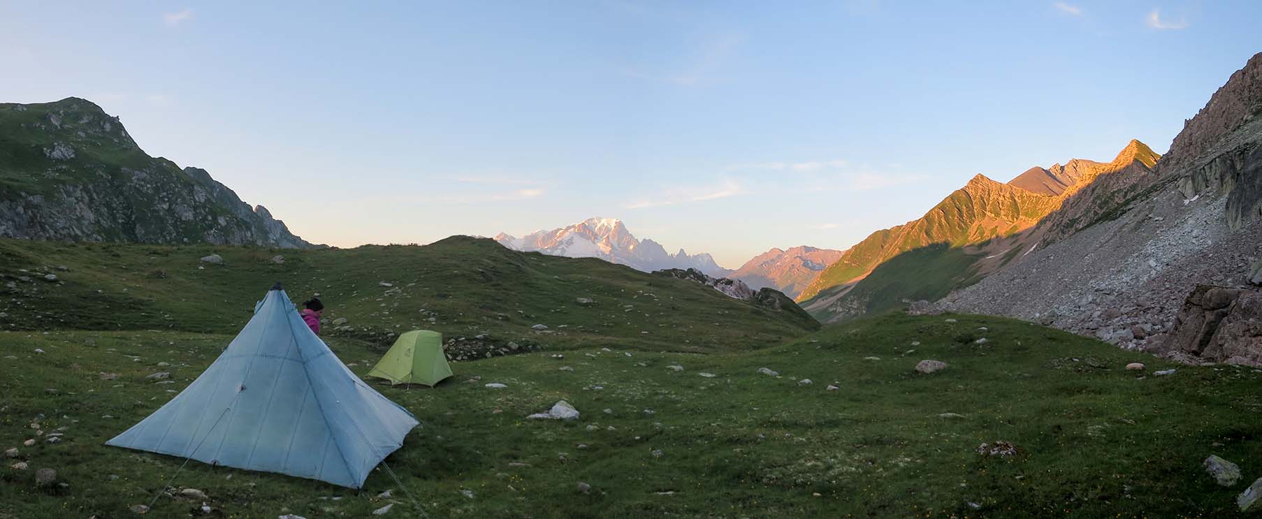 Sejour Liberte Itinerance Bivouac Slow Rando Beaufortain 2020 Tipi Tente Mont Blanc